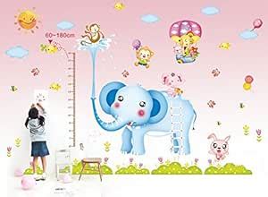 Buy Ascent Decals Height Chart Wall Sticker for Kids Bedroom Playschool ...