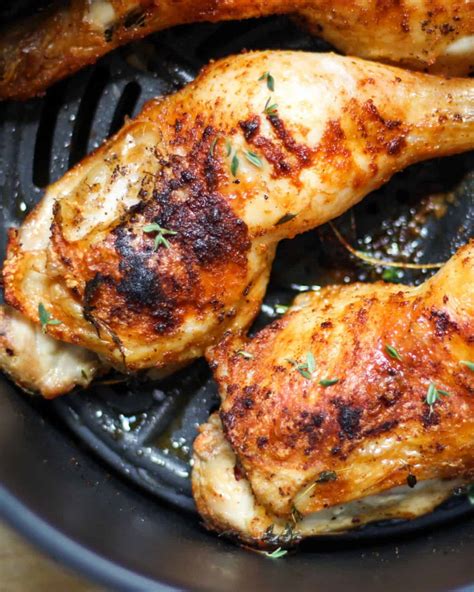 Air Fryer Chicken Leg Quarters - Savas Kitchen