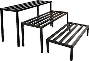 saifix 3-Tier Folding Plant Stand, Planter for Indoors and Outdoors ...