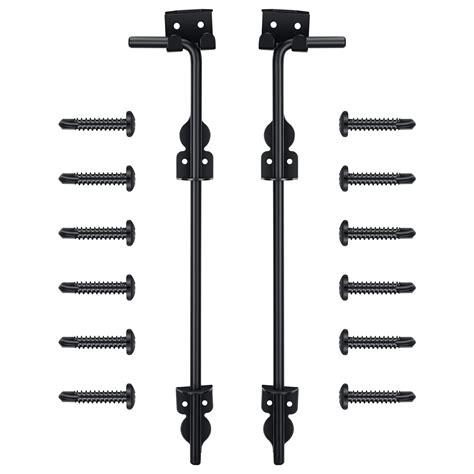 Buy Zonon 4 Pcs 18 Inch Cane Bolt Heavy Duty Gate Drop Rod Ground Gate ...