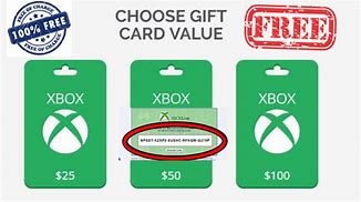 Image result for Xbox Gift Card Codes