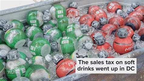 The sales tax on soft drinks went up in DC | wusa9.com