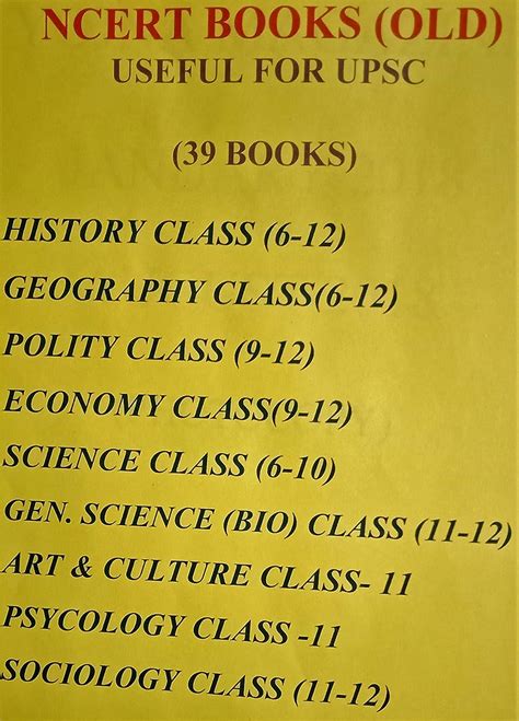 NCERT (OLD) USEFUL FOR UPSE (39 BOOKS) - HISTORY - CLASS (6 TO 12 ...