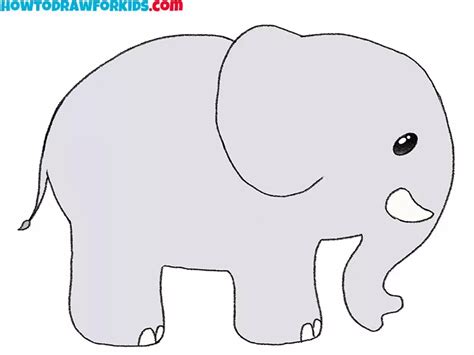 Image result for Easy Elephant Drawing