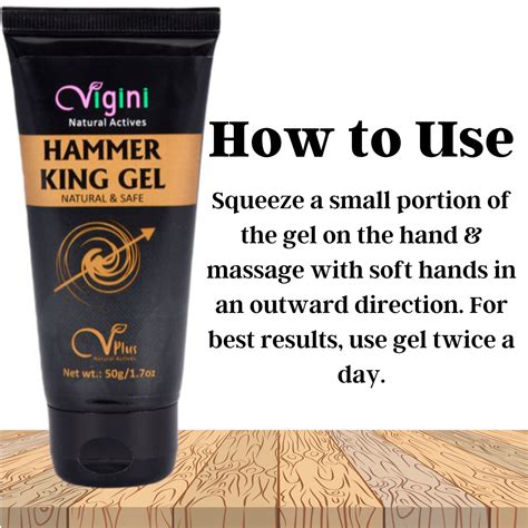 Vigini Hammer King Lubricant Lube Gel 50 gm - Cureka - Online Health ...