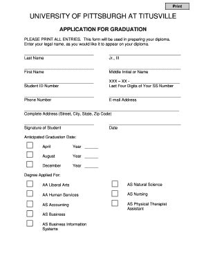 Fillable Online upt pitt Academic Calendar - Pitt Titusville ...