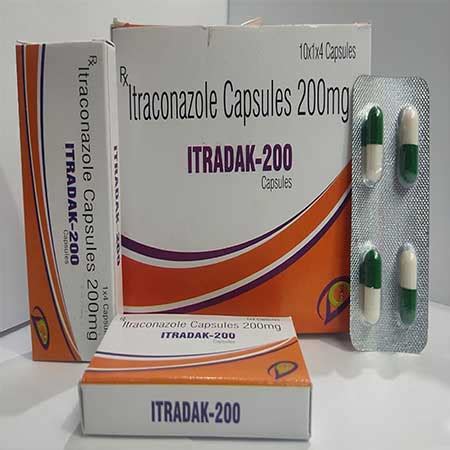 Itradak - Itraconazone Capsules 200 mg - Dakgaur Healthcare