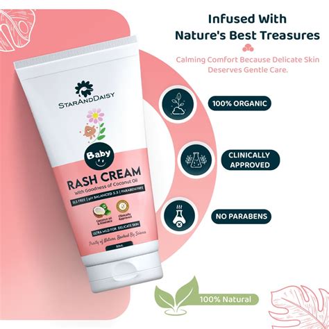 StarAndDaisy Baby Rash Cream - The Ultimate Solution for Rash