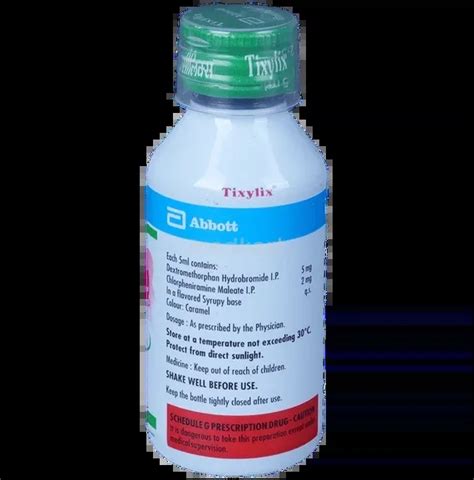 Buy Tixylix Syrup Online at Best Price – Generic Alternative | Medkart