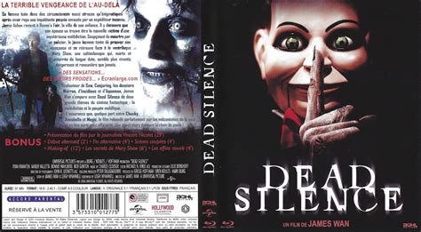 Jaquette DVD de Dead Silence (BLU-RAY) v2 - Cinéma Passion