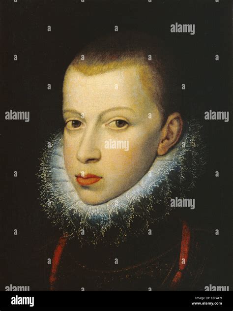 Portrait of Philip III (1578-1621), King of Spain and Portugal. Artist ...