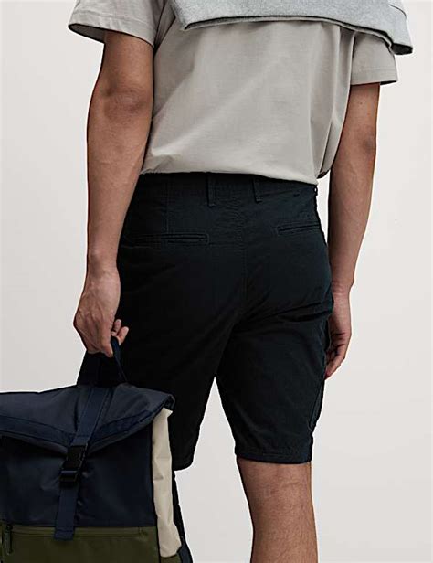Buy Pure Cotton Lightweight Cargo Shorts at Marks & Spencer