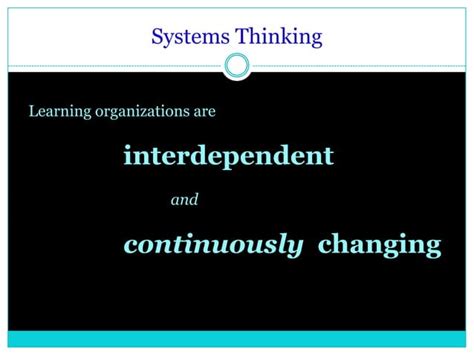 Image result for Senge Learning Organization