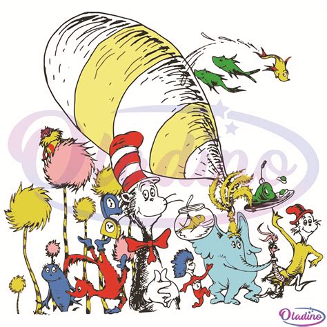 Dr Seuss Characters Pictures