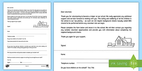 Editable Parent Volunteer Letter Template (teacher made)