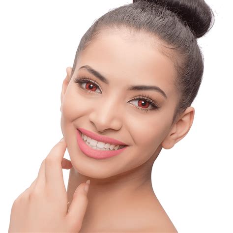 Image result for Red Color Contact Lenses