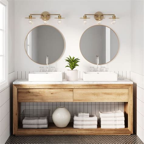 25 Amazing Double Vanity Mirrors for Bathroom
