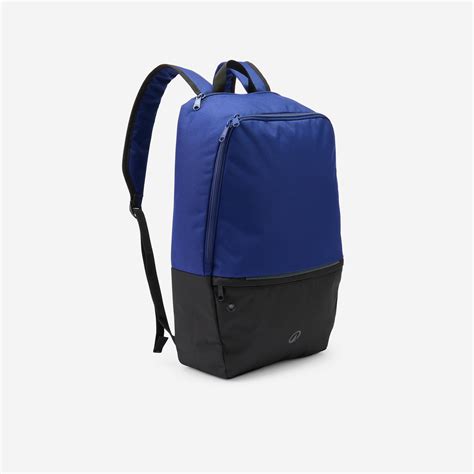 Sports backpack with shoe compartment 17L - Blue/Black