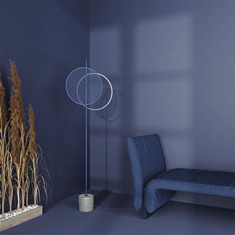 Stylish Scandinavian Modern Contemporary Floor Lamp For Sale at 1stDibs