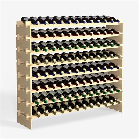 Amazon.com: Uva Nova Large Wine Rack | Wine Rack Wood | Wine Cellar ...