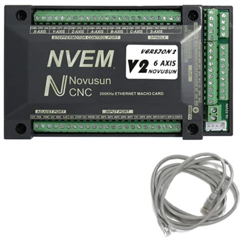 Xigeapg for NVUM 6 Axis CNC Engraver Mach3 USB Card 300KHz 6 Axis CNC ...