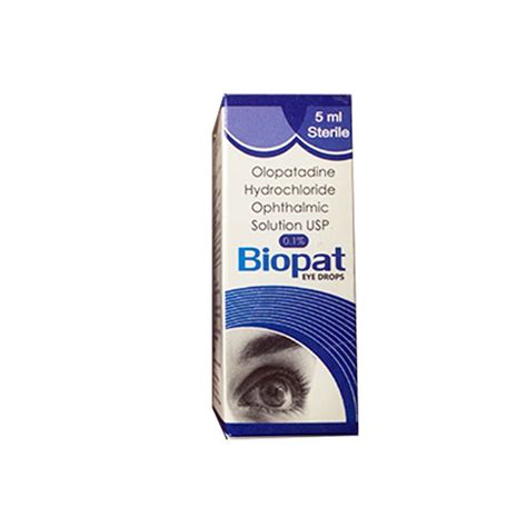 BIOPAT 0.1% Eye Drops Biomedica Remedies