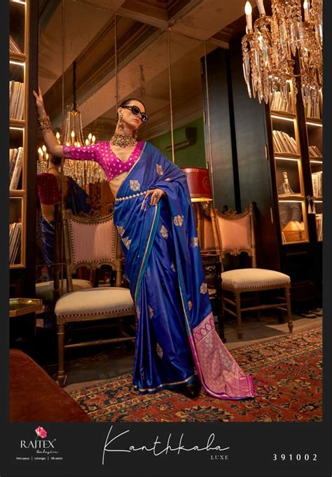Rajtex Kanthkala Luxe Satin Fancy Saree Collection