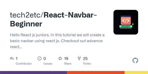 Simple Navbar React 的图像结果