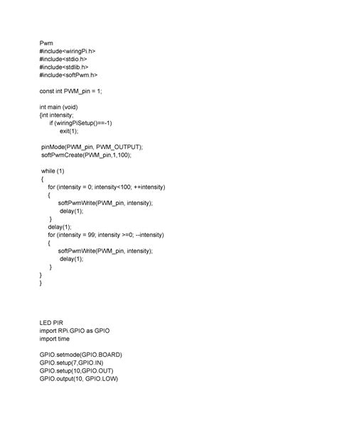 RPI - Rasberry pi - Pwm #include #include #include #include const int ...
