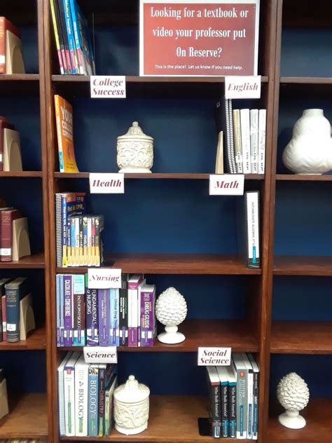 Library Course Reserves 的图像结果