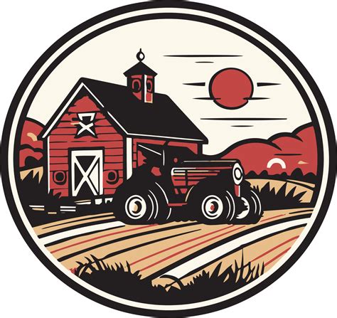 Vintage Farm Clip Art