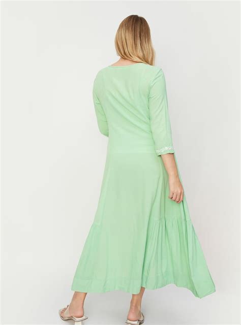 Buy Women Embroidered Maxi Dress Online at just Rs. 1899.0 ...