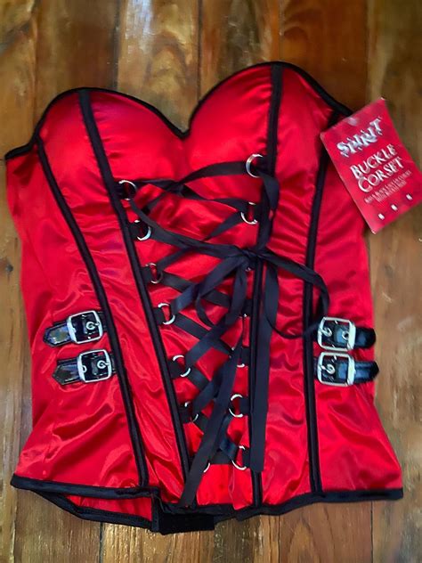 Spirit Halloween Red Vintage Corsets | Mercari
