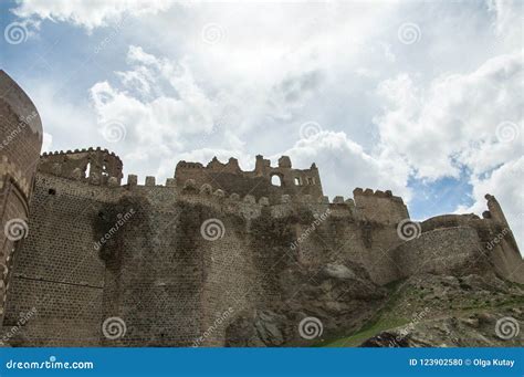 Ancient Fortress Hoshap, Construction of the Reign of the Kingdom of Urartu. Stock Photo - Image ...