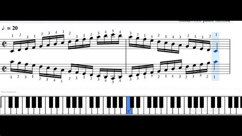 Image result for F-major Contrary Motion Scale