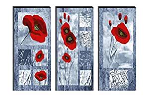 SAF paintings 6MM MDF Flower UV Textured multieffect Print Painting ...