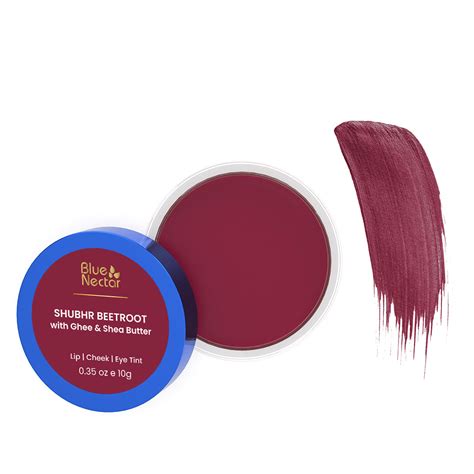 3-In-1 Tint: Ghee & Shea Butter for Lips, Cheeks, and Eyes – Blue Nectar