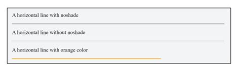 Text On HR Tag in HTML 的图像结果