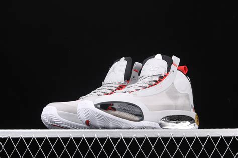 Nike Air Jordan XXXIV PF Eclipse 34 Red White Mens Shoes BQ3381-500 - Air Jordan 34 XXXIIII ...