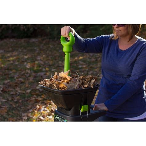 Earthwise 15 -Amp Steel Electric Wood Chipper in the Electric Wood ...