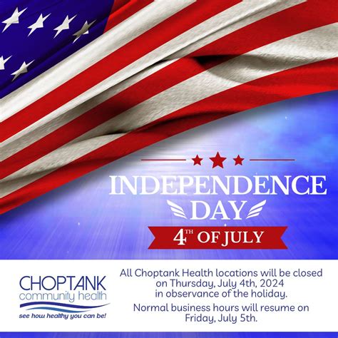 Choptank Community Health System on LinkedIn: #4thofjuly # ...