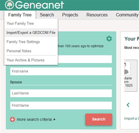 Image result for Create GEDCOM File From Ancestry