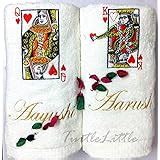 TurtleLittle, 100% Cotton, His & Her Personalised Valentines Couple ...