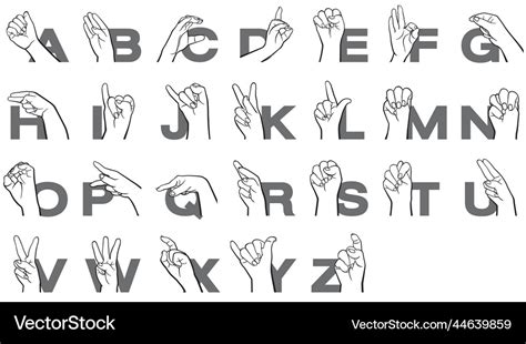 Hand Language Alphabet 的图像结果