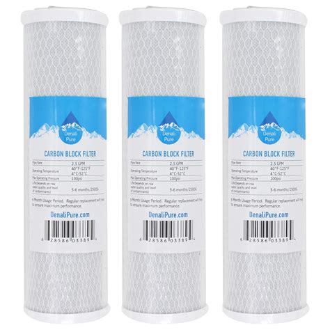 Denali Pure 3-Pack Replacement for Compatible with PurePro FS401-DI ...