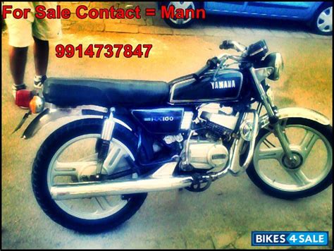 Used 1988 model Yamaha RX 100 for sale in Chandigarh. ID 54789. Black ...