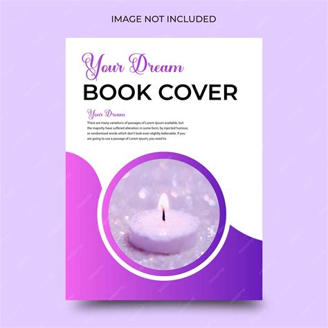 Premium Vector | Vector modern beautiful book cover design template