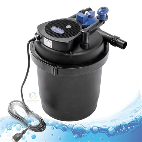 Greenfinaqua® Sunsun CPF-2500 11Watts UV Light CPF Series Bio Pressure ...