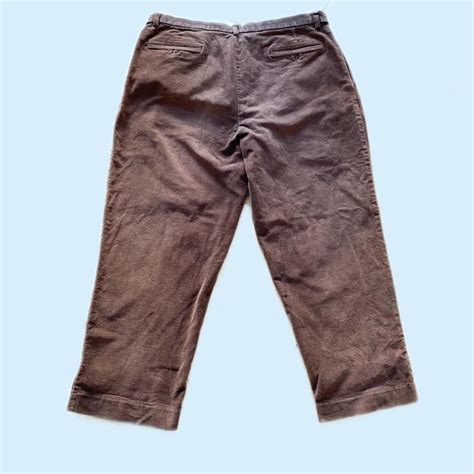 Roundtree & Yorke Corduroy Brown Pants Size... - Depop
