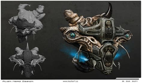 Alien Head Design 的图像结果